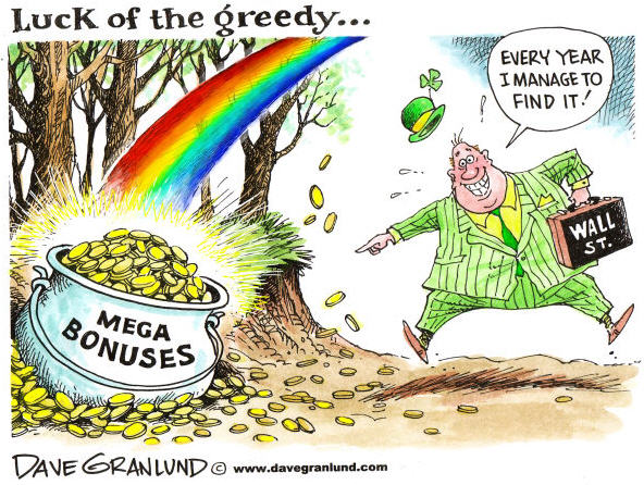Greedy bankers